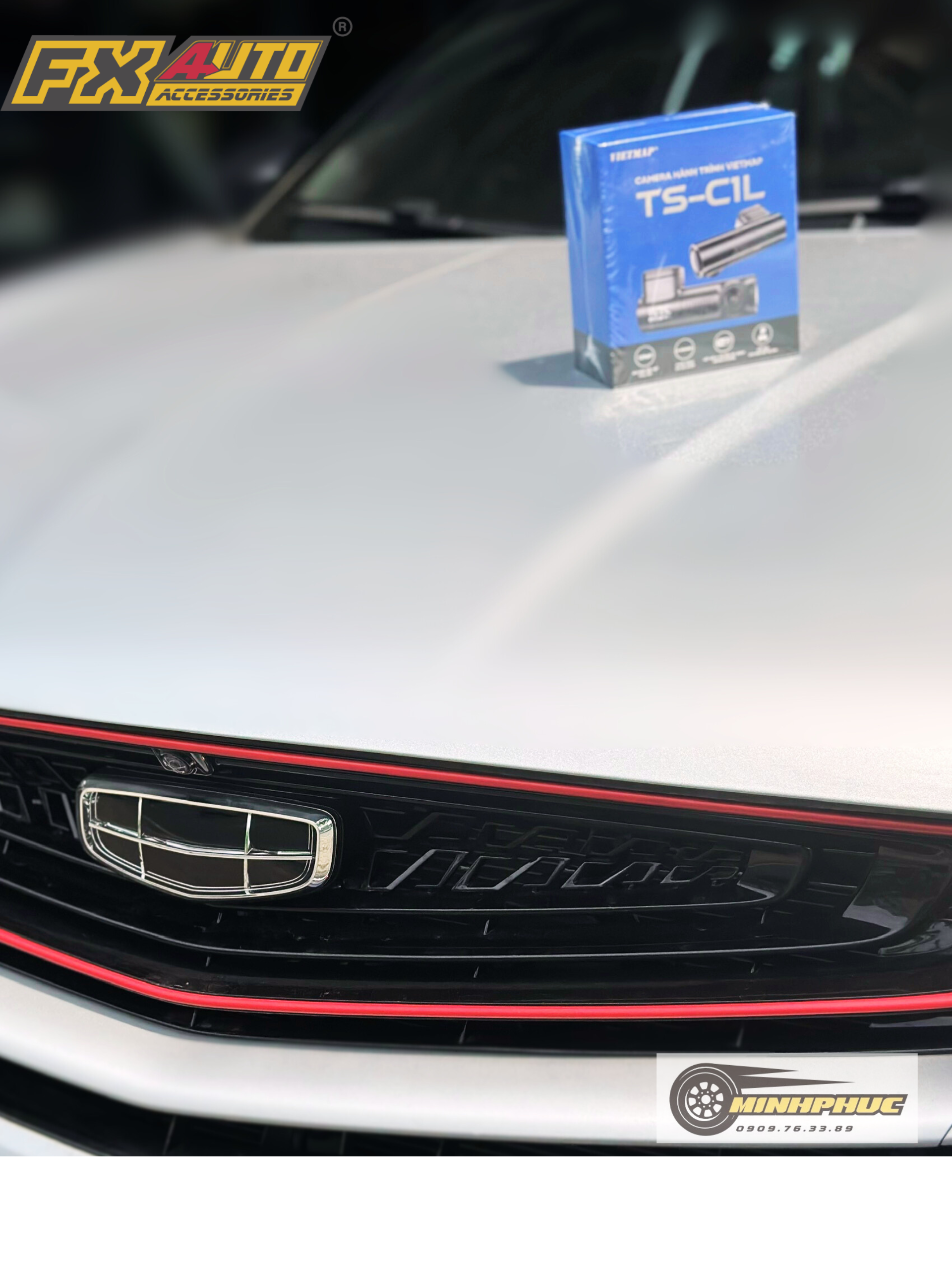 CAMERA HÀNH TRÌNH TS - C1L: Lựa chọn lý tưởng cho xe Geely tại Lynk & Co Võ Văn Kiệt