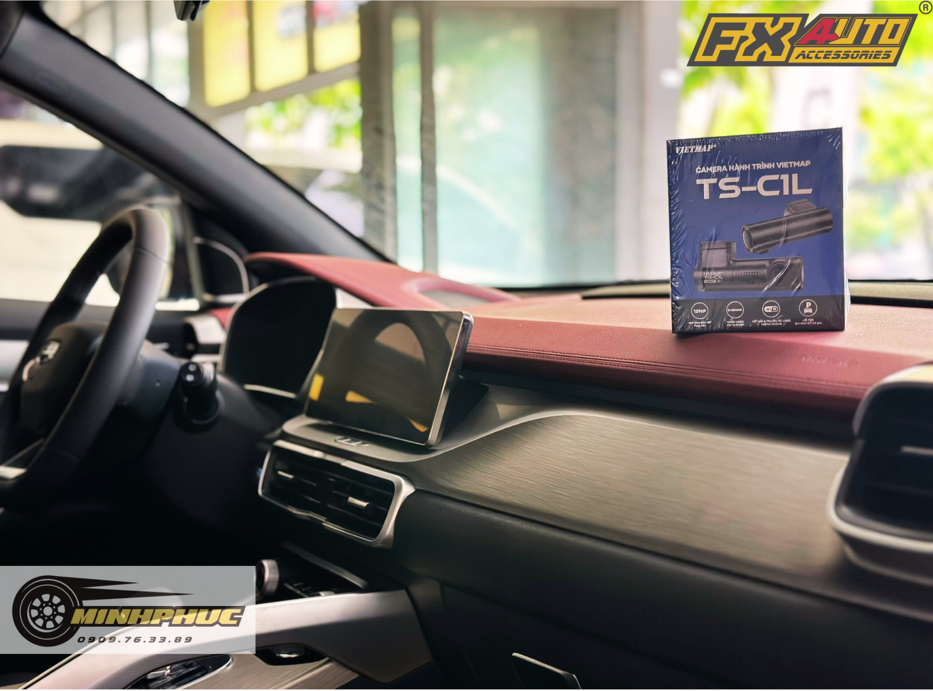 CAMERA HÀNH TRÌNH TS - C1L: Lựa chọn lý tưởng cho xe Geely tại Lynk & Co Võ Văn Kiệt